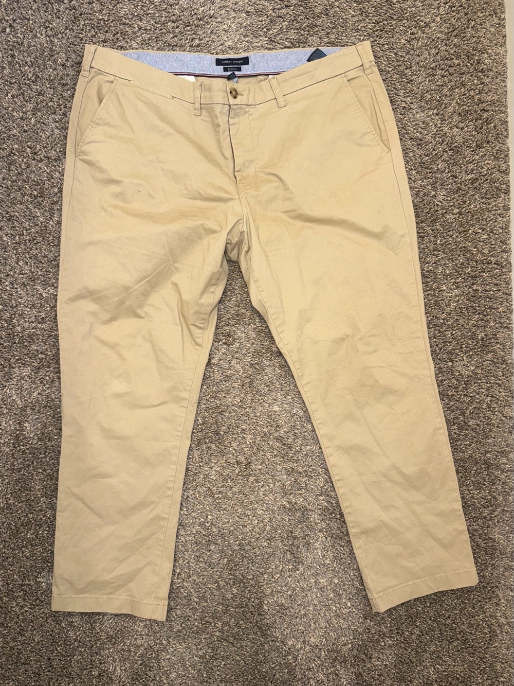 Tommy Hilfiger Men's Tan Chino Pants